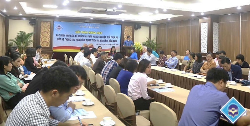 Hội thảo khoa học: Xác định nhu cầu, đề xuất giải pháp nâng cao hiệu quả phục vụ của hệ thống thư viện công cộng trên địa bàn tỉnh Bắc Ninh